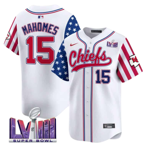 Men’s Chiefs 2024 Independence Day Vapor Premier Limited Jersey – All Stitched - Image 2
