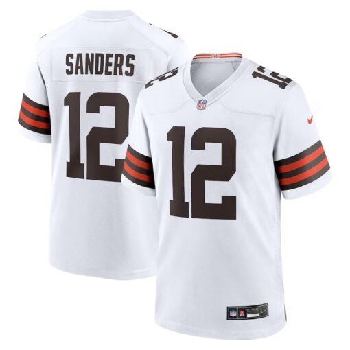Men's Cleveland Browns #12 Shedeur Sanders Limited Jersey - Image 4