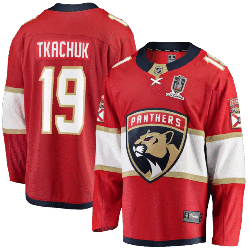 Florida Panthers Red 2025 Stanley Cup Champions Limited Jersey - Image 2