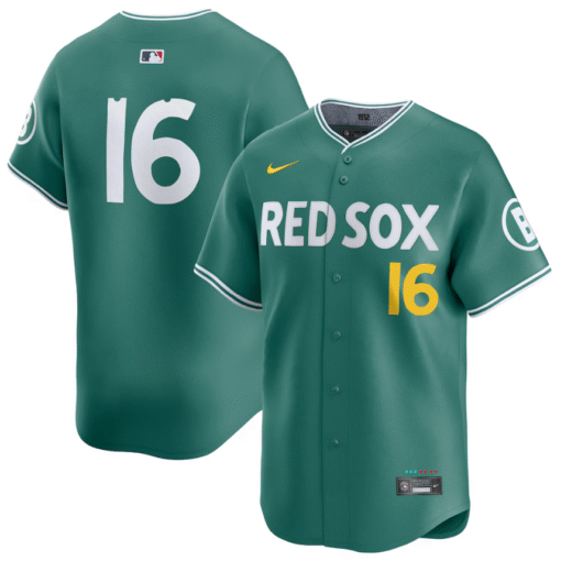 Men's Boston Red Sox Green 2025 City Connect Limited Jersey - Image 3