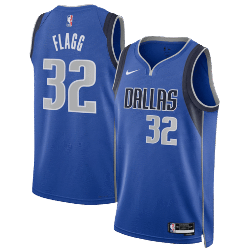 Dallas Mavericks #32 Cooper Flagg 2025 Draft Stitched Basketball Jersey - Image 2