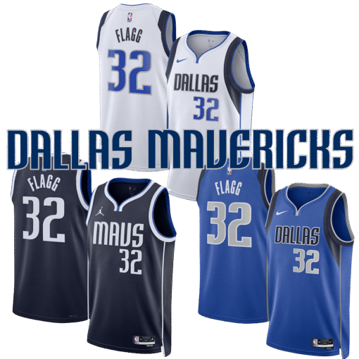 Dallas Mavericks #32 Cooper Flagg 2025 Draft Stitched Basketball Jersey