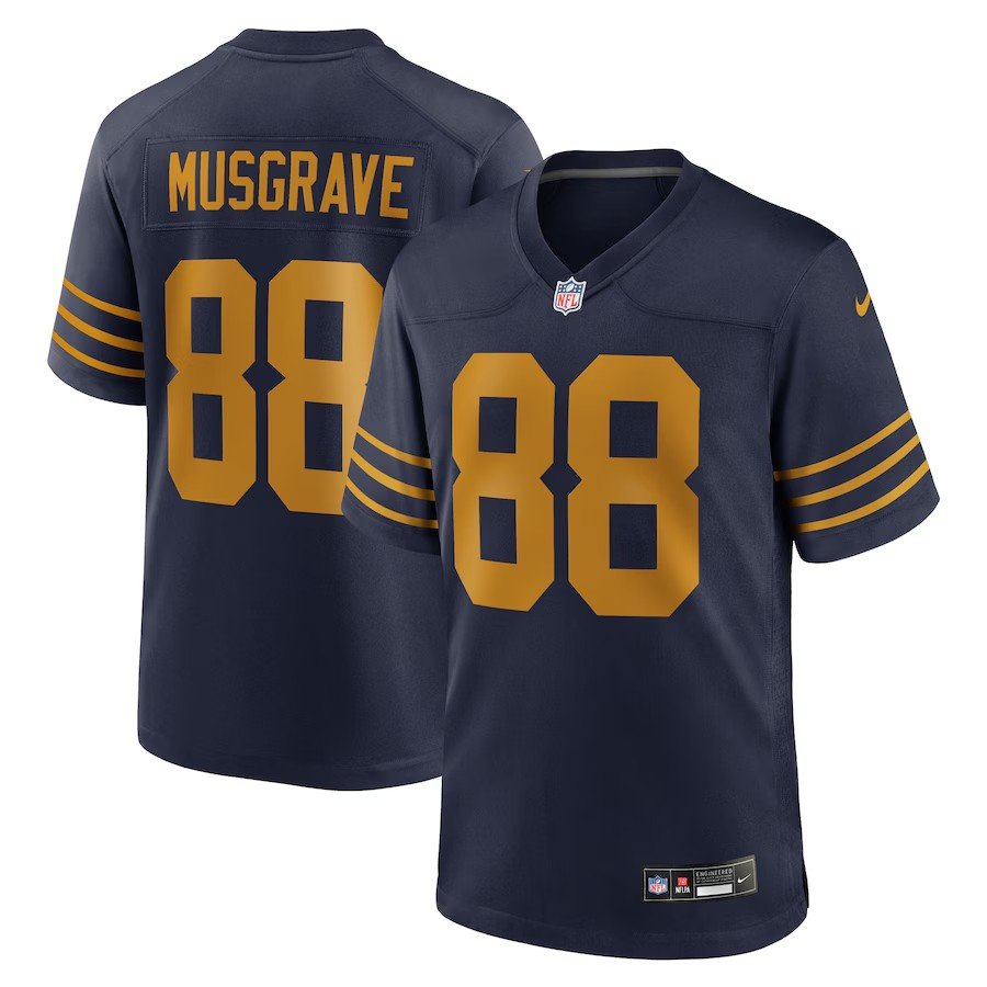 Men's Green Bay Packers Navy The 1923 Classic Vapor F.U.S.E. Limited Jersey - Image 7
