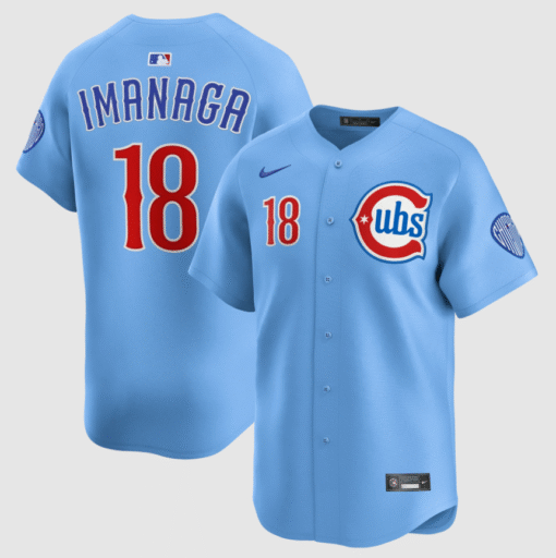 Men's Chicago Cubs Baby Blue 2nd Alternate 2025 Limited Jersey - Image 7