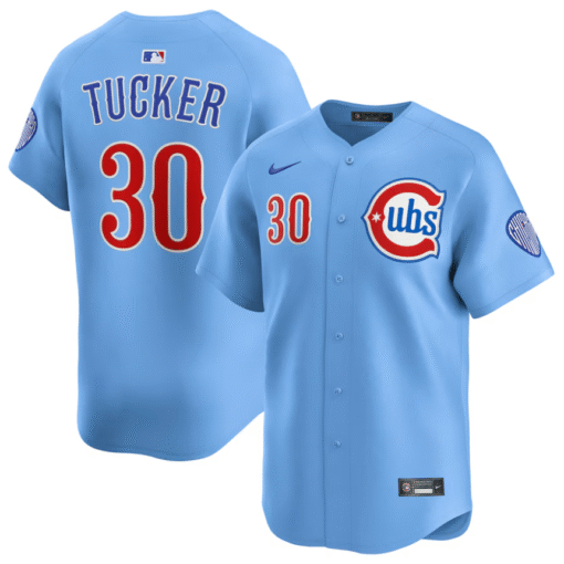 Men's Chicago Cubs Baby Blue 2nd Alternate 2025 Limited Jersey - Image 4