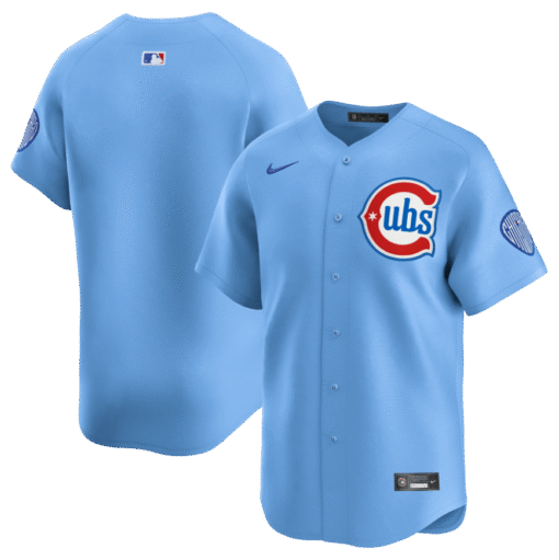Men's Chicago Cubs Baby Blue 2nd Alternate 2025 Limited Jersey - Image 2
